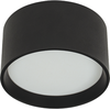 12W LED lubinis šviestuvas, juodas, 2700/3200/4000K, DALI, IP44, 25216