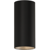 12W LED lubinis šviestuvas PIPE, juodas, 2700K, P3986090N