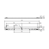 12W LED modulis LLE 24x280mm 1250lm 830 HV ADV6