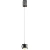 12W LED pakabinamas šviestuvas AVES, juodas, 3000K