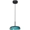 12W LED pakabinamas šviestuvas COLLE, žalios/juodos sp., 3000K