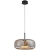 12W LED pakabinamas šviestuvas DECO, juodu korpusu/dūmų sp. stiklas, 3000K, 4319101