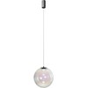 12W LED pakabinamas šviestuvas IRIDES, juodas, 3000K, 01-3596