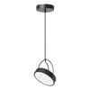 12W LED pakabinamas šviestuvas PUCK, juodas, 3000K