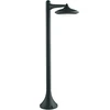 12W LED pastatomas lauko šviestuvas ALYSON, juodas, IP44