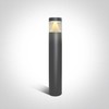 12W LED pastatomas lauko šviestuvas, antracito sp., 3000K, 67410/AN/W