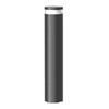 12W LED pastatomas lauko šviestuvas BOLLARD 360, juodas, 3000K, 330°x50°, IP66