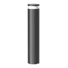 12W LED pastatomas lauko šviestuvas BOLLARD 360, juodas, 3000K, 330°x50°, IP66