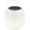 1,2W LED pastatomas lauko šviestuvas su saulės baterija ROBIN, baltas, dimeriuojamas, IP54