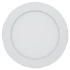 Bikuvalt 12W LED paviršinė panelė HOROZ, apvali, su maitinimo šaltiniu (3000K) šiltai balta