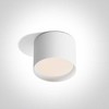 12W LED paviršinis šviestuvas, baltas, 3000/4000/5000K, IP44, 12112D/W/V