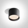 12W LED paviršinis šviestuvas, juodas, 3000/4000/5000K, IP44, 12112D/B/V