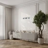 Lubinis šviestuvas 12W LED paviršinis šviestuvas ORELLA, juodos/aukso sp./skaidrus, 3000K