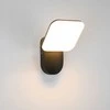 Pakabinamas šviestuvas 12W LED sieninis fasado šviestuvas NAMMI, juodas, 3000K