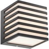 Sieninis šviestuvas 12W LED sieninis lauko šviestuvas BLAZE, tamsiai pilkas, 3000K, IP54