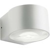 12W LED sieninis lauko šviestuvas LOG, baltas, 3000K, IP65, 90062