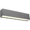 Sieninis šviestuvas 12W LED sieninis lauko šviestuvas OMNIA, tamsiai pilkas, 4000K, IP54, 90397