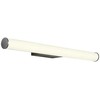 12W LED sieninis šviestuvas DIZZY, juodas, 3000/4000K, IP44, 01-3261