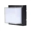 V-tac 12W LED sieninis šviestuvas, juodas, 3000K, IP65