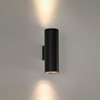 12W LED sieninis šviestuvas PIPE, juodas, 3000K, dimeriuojamas, A3986100NDT