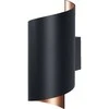 12W LED sieninis šviestuvas SMART+ MATTER, juodas, 3000/6500K, dimeriuojamas