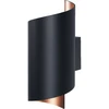12W LED sieninis šviestuvas SMART+ MATTER, juodas, 3000/6500K, dimeriuojamas