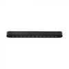 V-tac 12W LED šviestuvas į magnetinius bėgelius ULTRA THIN, juodas, 3000K
