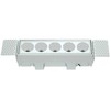 12W LED užglaistomas šviestuvas, baltas, 3000K, S193
