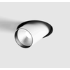 12W LED užglaistomo montavimo šviestuvas TUB M OUT, baltas, 3000K, 50°