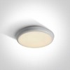 12W LED vidaus/lauko plafonas, baltas, 3000/4000/5000K, IP54, 67366/W/V