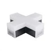 V-tac 12W LED X formos linijinio šviestuvo sujungimas, juodas, 6500K
