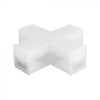 V-tac 12W LED X formos linijinio šviestuvo sujungimas, baltas, 4000K