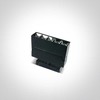 12W linijinis šviestuvas į magnetines sistemas, juodas, 3000K, reguliuojamas, 42106A/B/W