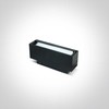 12W linijinis šviestuvas į magnetines sistemas ONELIGHT MAXI, juodas, 3000K, 42120B/B/W