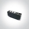 Bikuvalt 12W linijinis šviestuvas į magnetines sistemas ONELIGHT MAXI, juodas, 3000K, 42102A/B/W