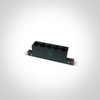12W linijinis šviestuvas į magnetines sistemas ONELIGHT MAXI, juodas, 3000K, 42104B/B/W