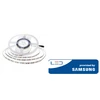 Samsung 12W/m LED juosta, 120 LED/m, IP20, 4000K, 5 metrų ritė