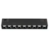 12W LED šviestuvas DARK LIGHT į magnetines sistemas INSIGHT, juodas, 4000K, DALI