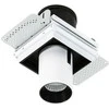 Italux Įleidžiamas LED šviestuvas GL7119-1/12W 3000K WH+BL