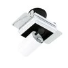 Italux Įleidžiamas LED šviestuvas GL7119-1/12W 3000K WH+BL