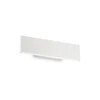Sieninis šviestuvas Ideal Lux 12W wall lamp with 2 lights DESK, 3000K, baltas