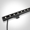 12x1W LED linijinis sienų šviestuvas, pilkas, 4000K, 7055A/C