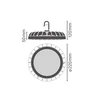 Ledvance 133W sandėlio šviestuvas HIGH BAY COMPACT, juodas, 4000K, IP65