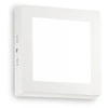 Lubinis šviestuvas Ideal Lux 12W LED paviršinis šviestuvas UNIVERSAL, baltas, 4000K, 321769