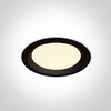 13W įleidžiamas šviestuvas, juodas, 3000/4000/6000K, IP44, 10113UV/B/V