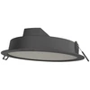 Ledvance 13W LED įleidžiama panelė DOWNLIGHT IP44 GEN2, juoda, 3000K, 100°
