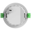 Ledvance 1,3W LED įleidžiamas avarinis šviestuvas EM SPOT, baltas, su 3h avariniu moduliu