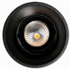 13W LED įleidžiamas šviestuvas TOLVA M, juodas, 3000K, 40˚, DALI