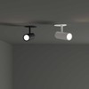 13W LED įleidžiamo montavimo šviestuvas PLAY, juodas, 3000K, reguliuojamas, 364667