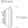 13W LED lemputė, R111, 3000K, 7513A/W